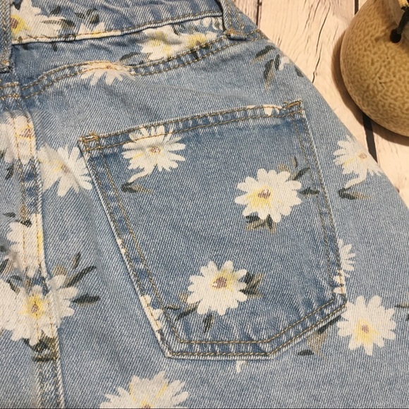 wild fable daisy denim button front skirt - Picture 5 of 7